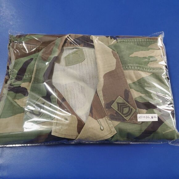 VTG U.S. Army BDU Woodland Camo Jacket Small x-short Battle Dress Uniform - Picture 15 of 15